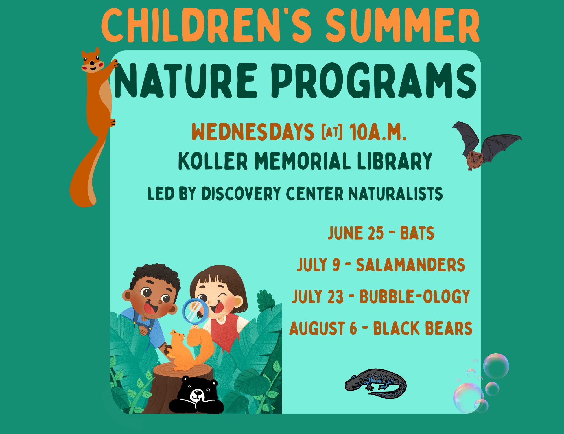 Childrens-Summer-Nature-Programs-2025-traveling-naturalist