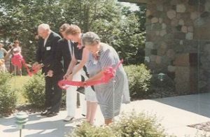 Ribbon cutting ceremony