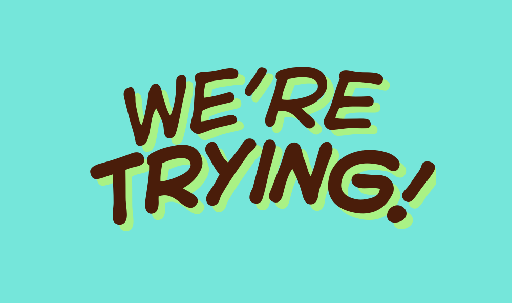 We're trying text on a teal background